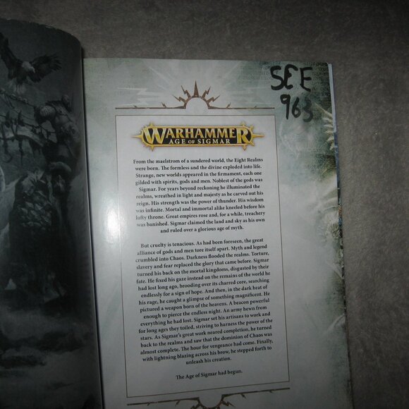 Warhammer Softcover Book 40,000 40K Age of Battletome Beastclaw Raiders 2409A6 - Picture 4 of 10